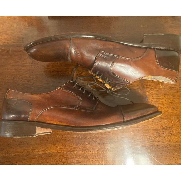 J&W Dawson 1951 Leather Brogues Oxfords Brown Handmade Sz 43 True Craftsmanship main image 5